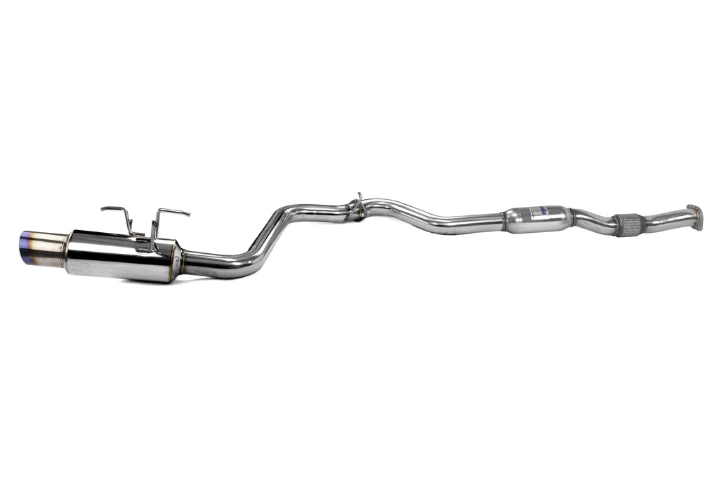Invidia N1 Resonated Single Exit Cat Back Exhaust - Titanium Tip - 2015-2021 Subaru WRX / STI