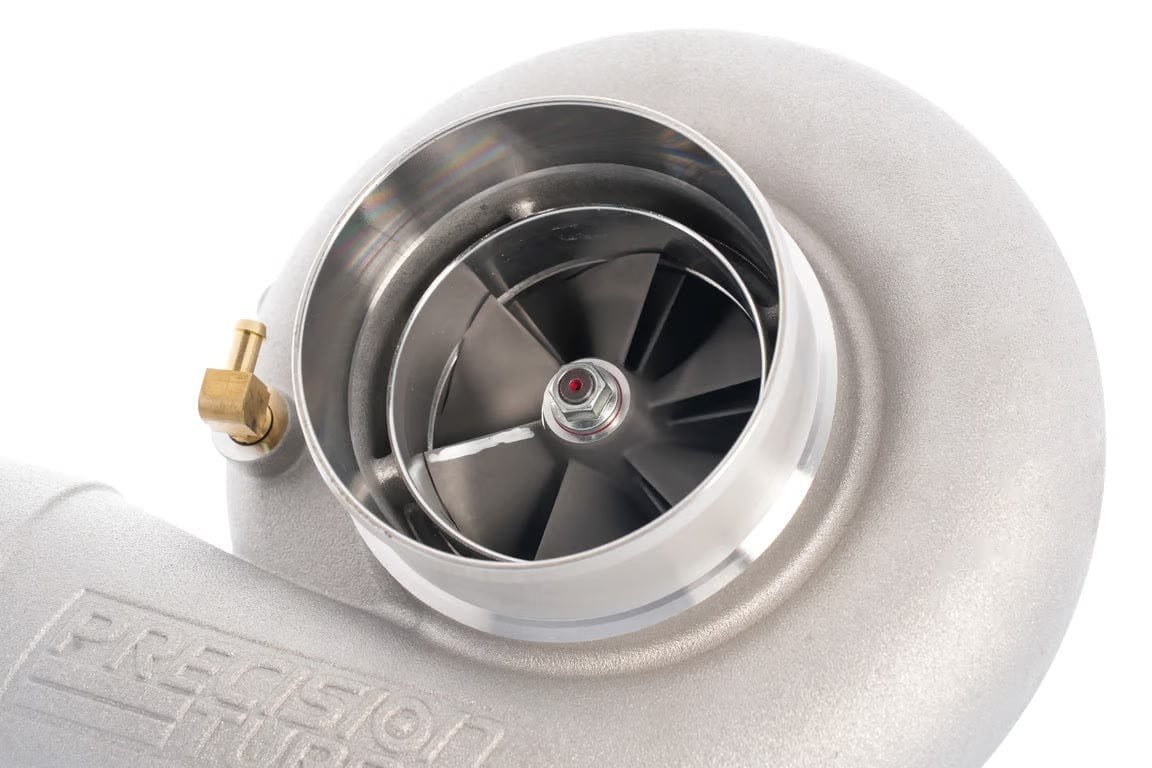 Precision Turbo & Engine CAST 7675 JB HP CC W/ T4 INLET/V-BAND DISCHARGE .96 A/R