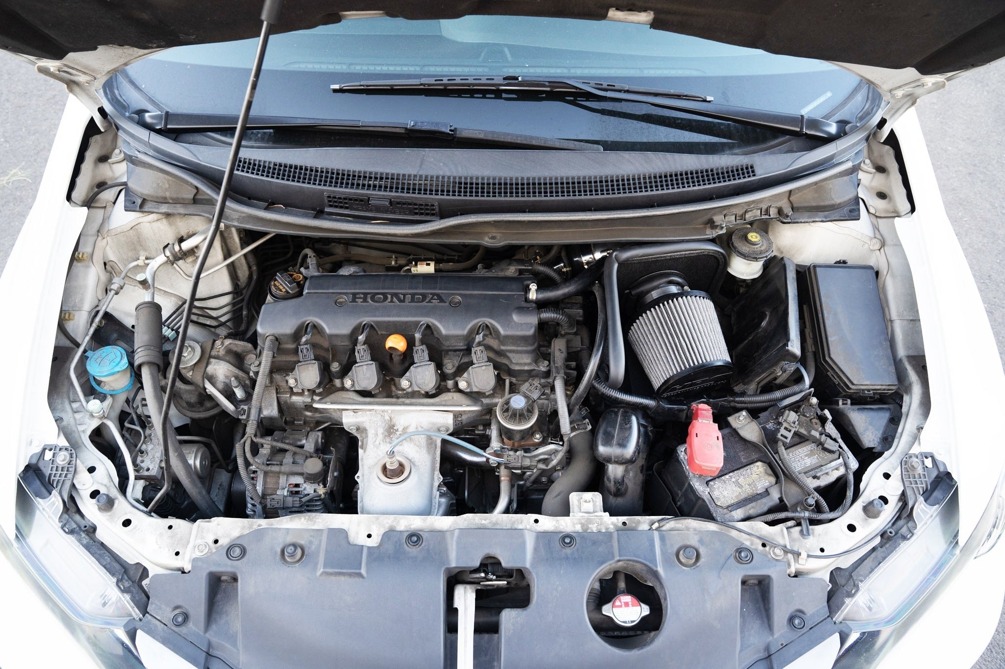 HPS Shortram Air Intake Kit 2012-2015 Honda Civic 1.8L Gas, Includes Heat Shield, 827-700