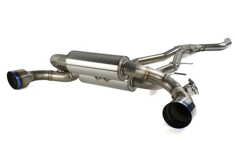 HKS Dual Muffler Catback Exhaust without OPF - 2020+ A90 Supra