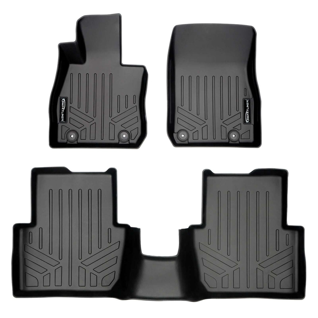 SMARTLINER Custom Fit Floor Liners For 2016-2021 Mazda CX-3 With Cargo Tray