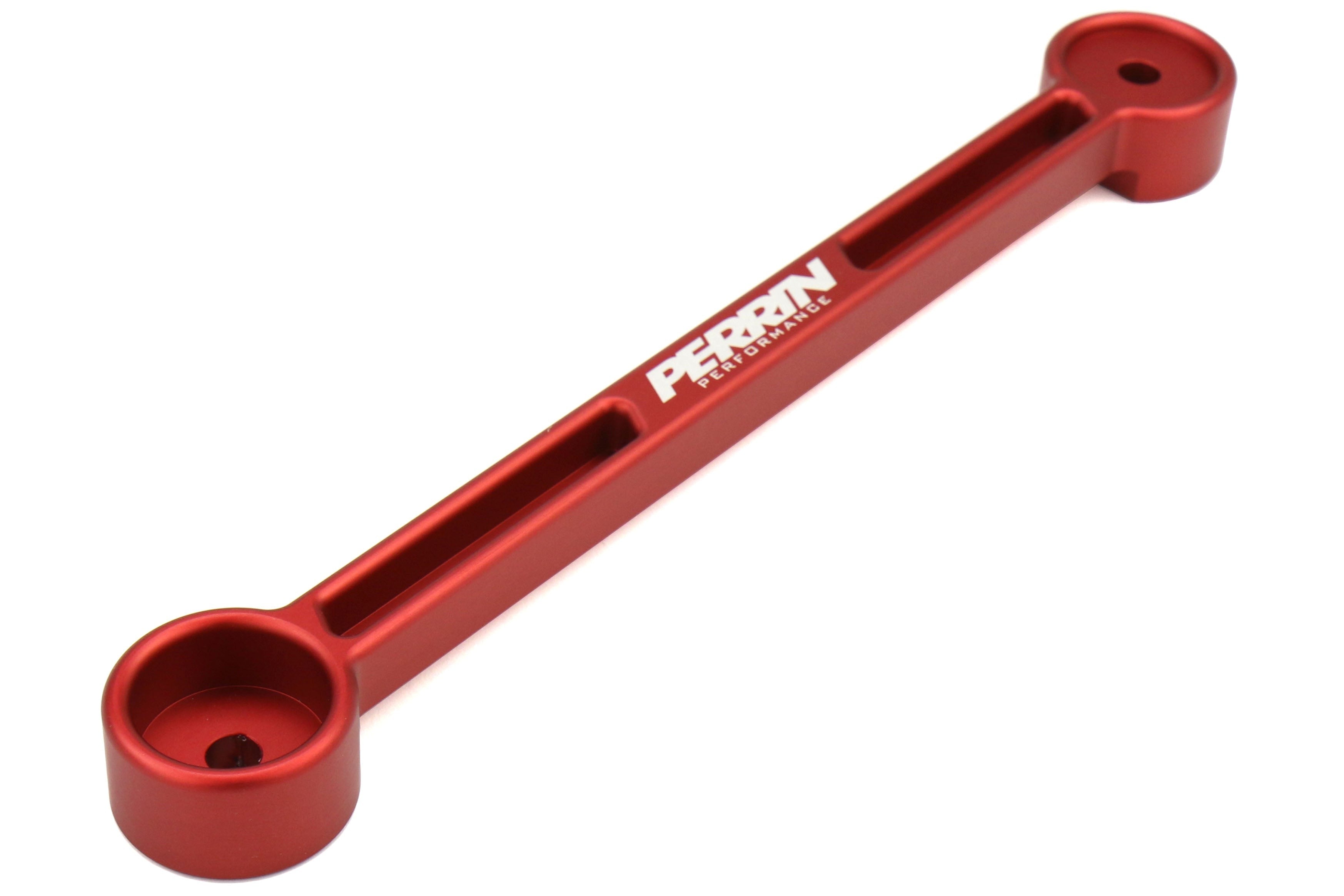 PERRIN Battery Tie Down (Red) - 2002-2024 Subaru WRX / 2004-2021 STI / 2013-2016 Scion FR-S / 2013-2024 Subaru BRZ / 2017-2020 Toyota 86 / 2022-2024 GR86