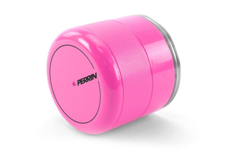 PERRIN Oil Filter Cover (Hyper Pink) - 2015-2024 Subaru WRX / 2013-2016 Scion FR-S / 2013-2024 Subaru BRZ / 2017-2020 Toyota 86 / 2022-2024 GR86
