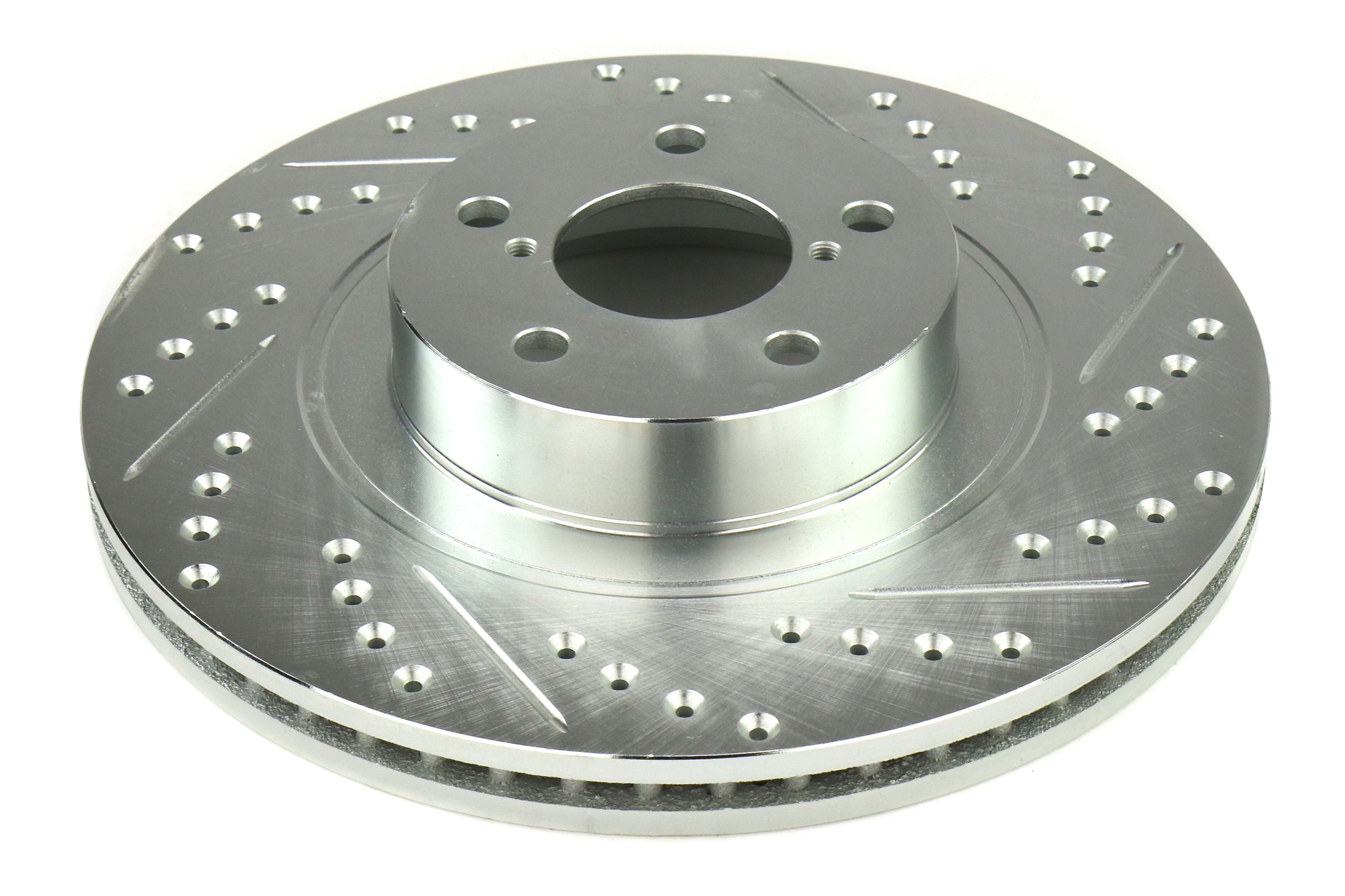 Stoptech C-Tek Sport Drilled and Slotted Rotor Single Front Left Subaru Models (inc. 2009-2014 WRX)