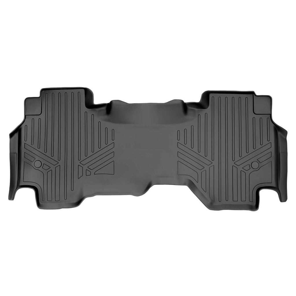 SMARTLINER Custom Fit Floor Liners For 2019-2024 Ram 1500 Quad Cab Vinyl Floor without Rear Underseat Storage Box