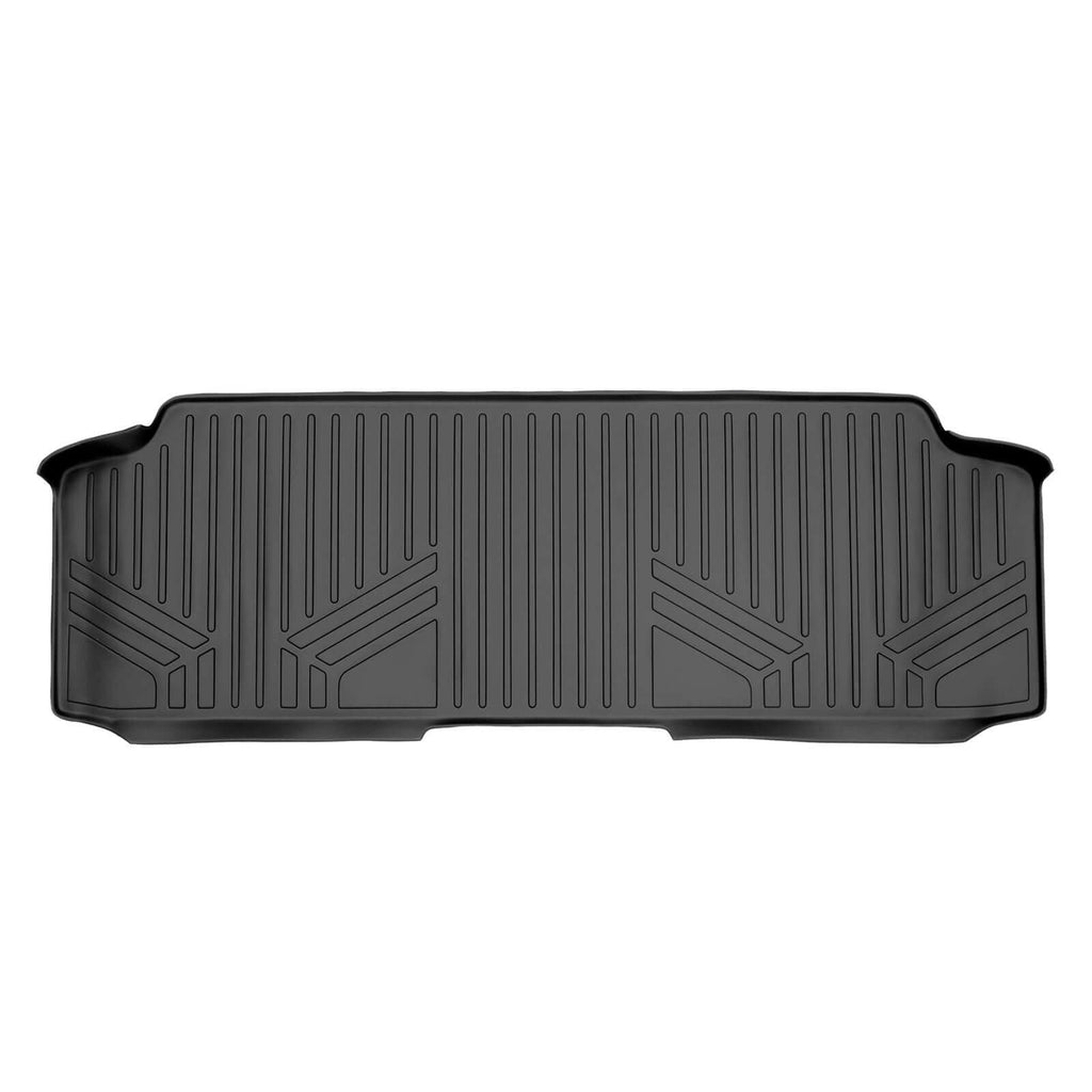 SMARTLINER Custom Fit Floor Liners For 2013-2020 Dodge Grand Caravan with Second Row Bench Seats and 1st Row Super Console