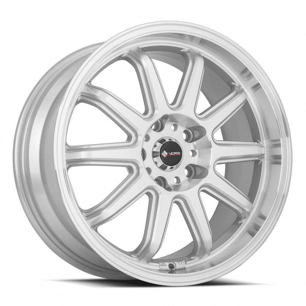 VORS SP2 17" 5x112 Silver Machined Face