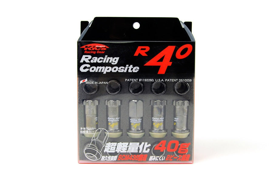Project Kics R40 Lug Nuts - M12x1.25