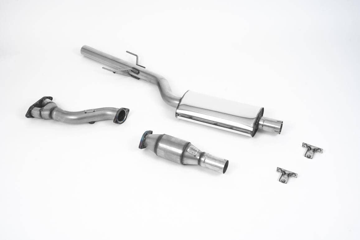 Milltek BMW E30 M3 - Resonated Manifold Back-Exhaust System with Hi-Flow Sports Catalyst & OE Style Trims
