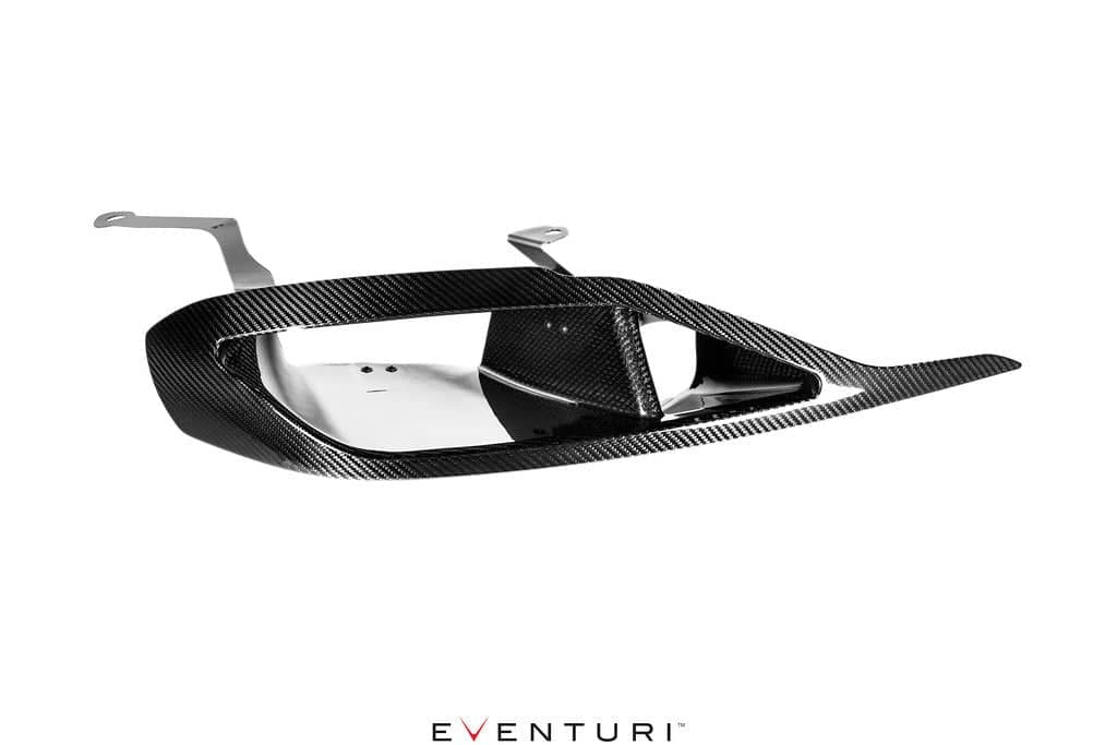 Eventuri Toyota A90 Supra Black Carbon Headlamp Race Duct