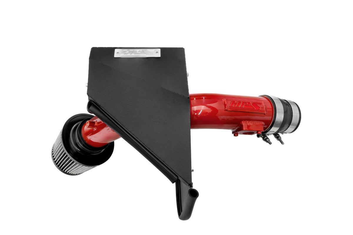 HPS Cold Air Intake Kit 2008-2014 Subaru WRX STI 2.5L Turbo, Converts to Shortram, 837-778