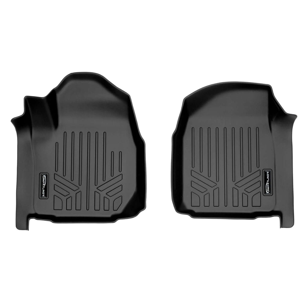 SMARTLINER Floor Liners for 2020-2026 Chevy Silverado 2500 HD | 3500 HD / GMC Sierra 1500 (Regular Cab With Vinyl And Without OTH Coverage)