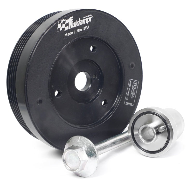 Fluidampr Steel Internally Balanced Damper w/Adapter Kit - 2022-2026 Subaru BRZ / Toyota GR86 (FA24F/FA24D)