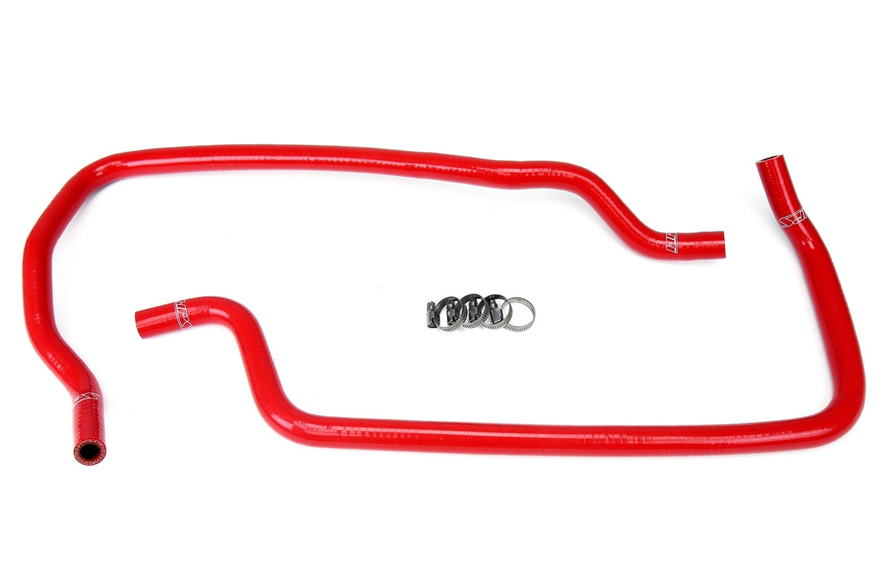 HPS Red Reinforced Silicone Heater Hose Kit Coolant Jeep 01-04 Grand Cherokee WJ 4.7L V8