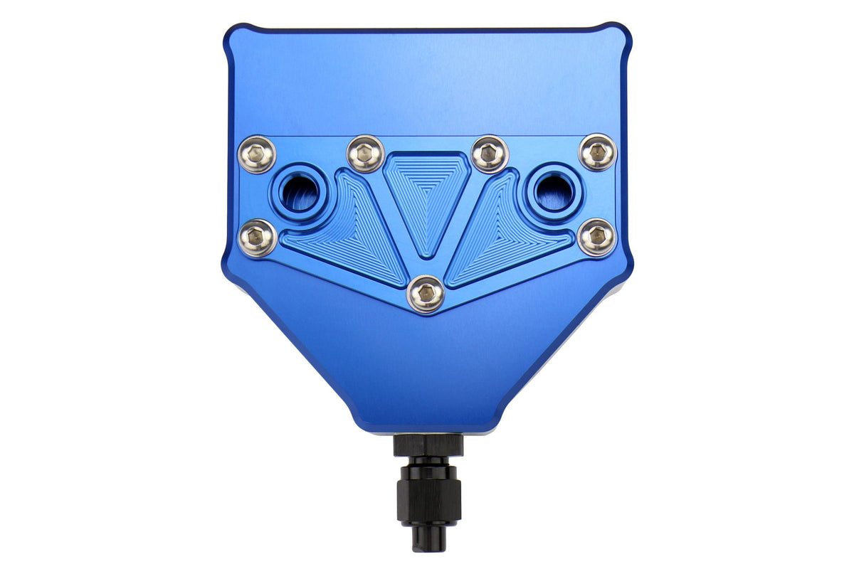 Verus Engineering Dual Air Oil Separator Blue - 2013-2021 Scion FR-S / Subaru BRZ / Toyota 86