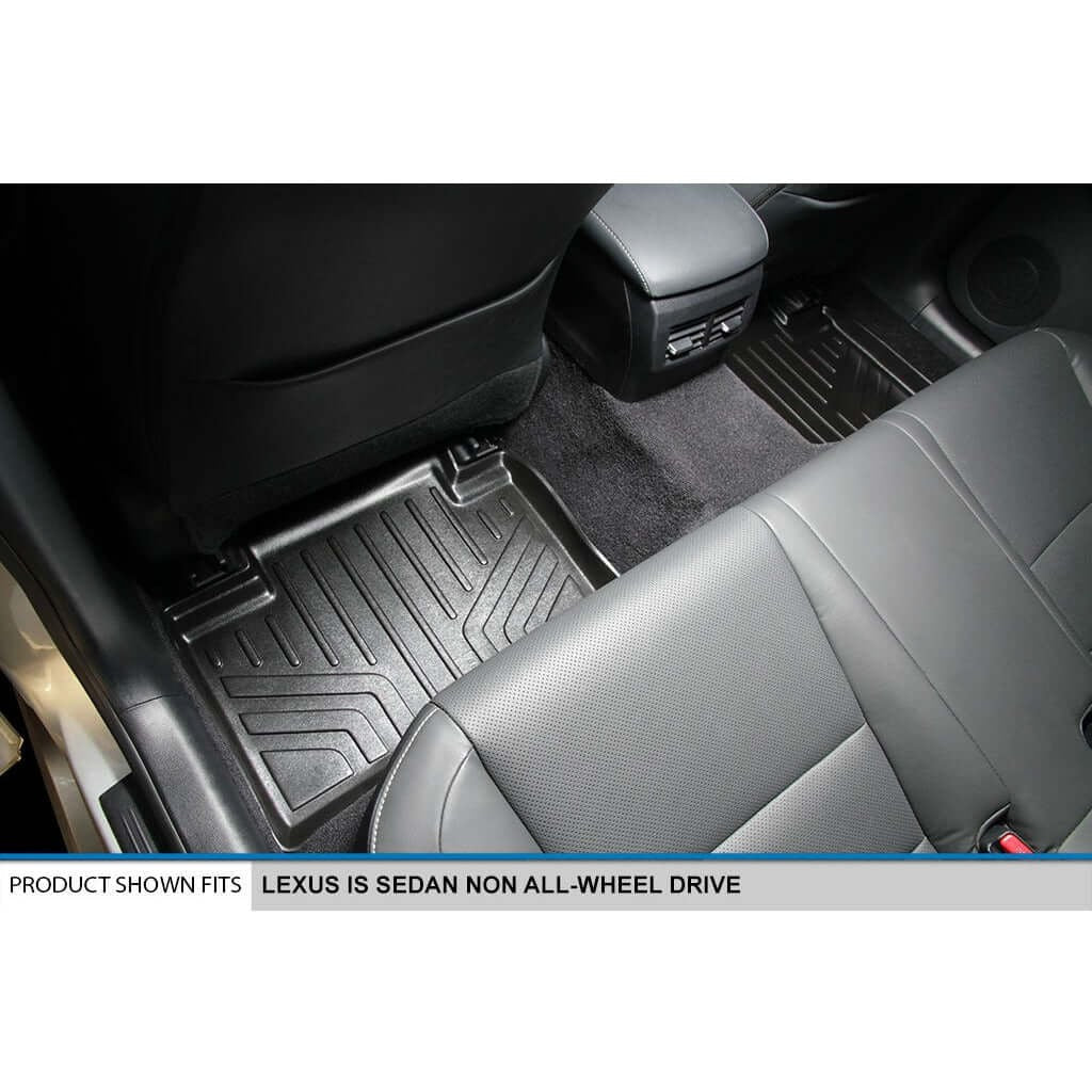 SMARTLINER Floor Liners for 2014-2026 Lexus IS (Sedan All Wheel Drive Only)