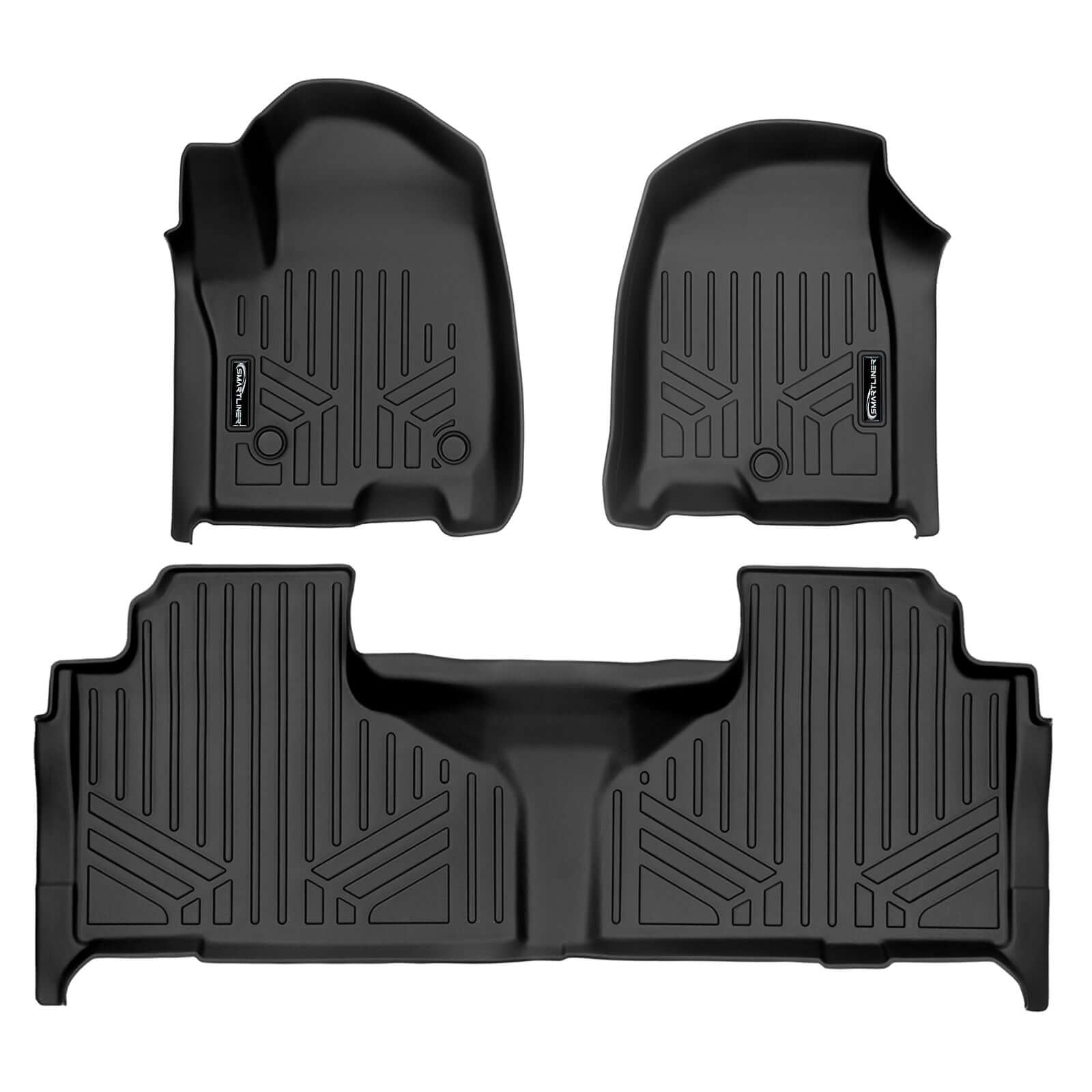 SMARTLINER Floor Liners for 2021-2026 Chevrolet Tahoe/GMC Yukon (2nd Row Bench)