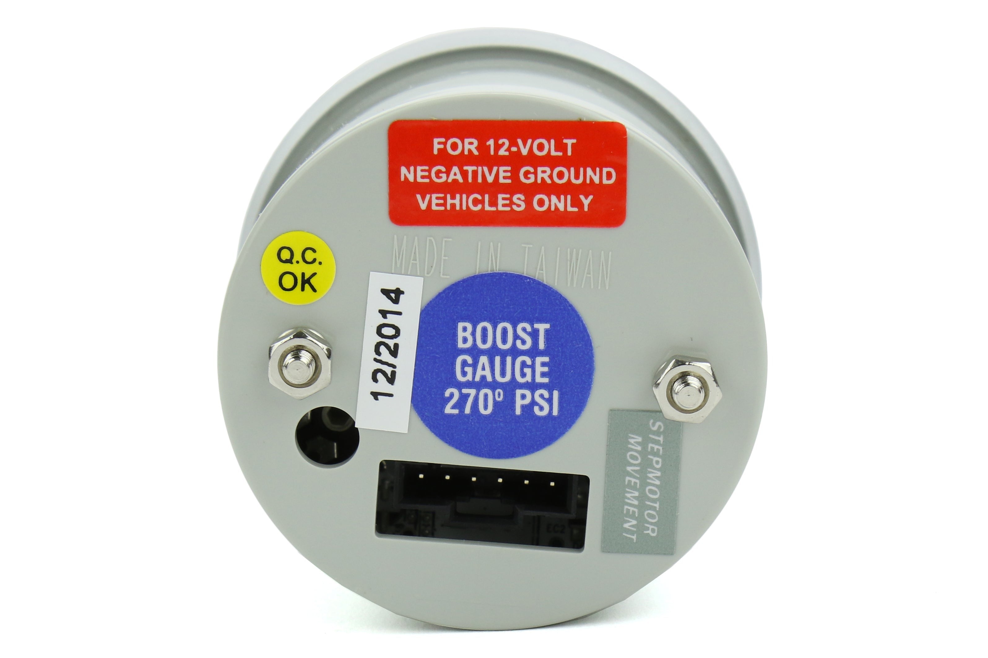 ProSport Electrical Boost Gauge W/ Sender Blue/White 52mm - 2015+ WRX / 2015+ STI