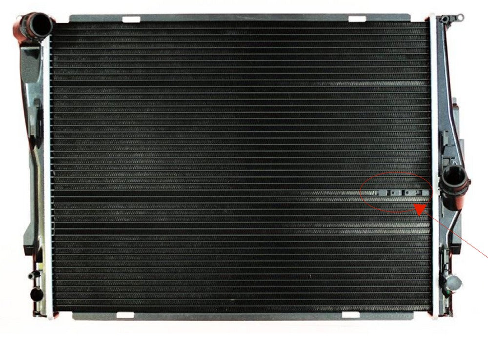 BMW 128i Radiator W/ N51 Engine By CSF With Sensor 17117537292 or 17117566339