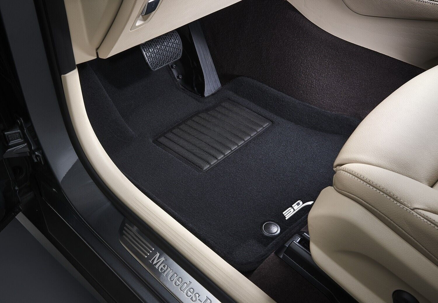 3D MAXpider Elegant Floor Mats (Black) - Full Set - 2022-2024 Subaru BRZ / Toyota GR86