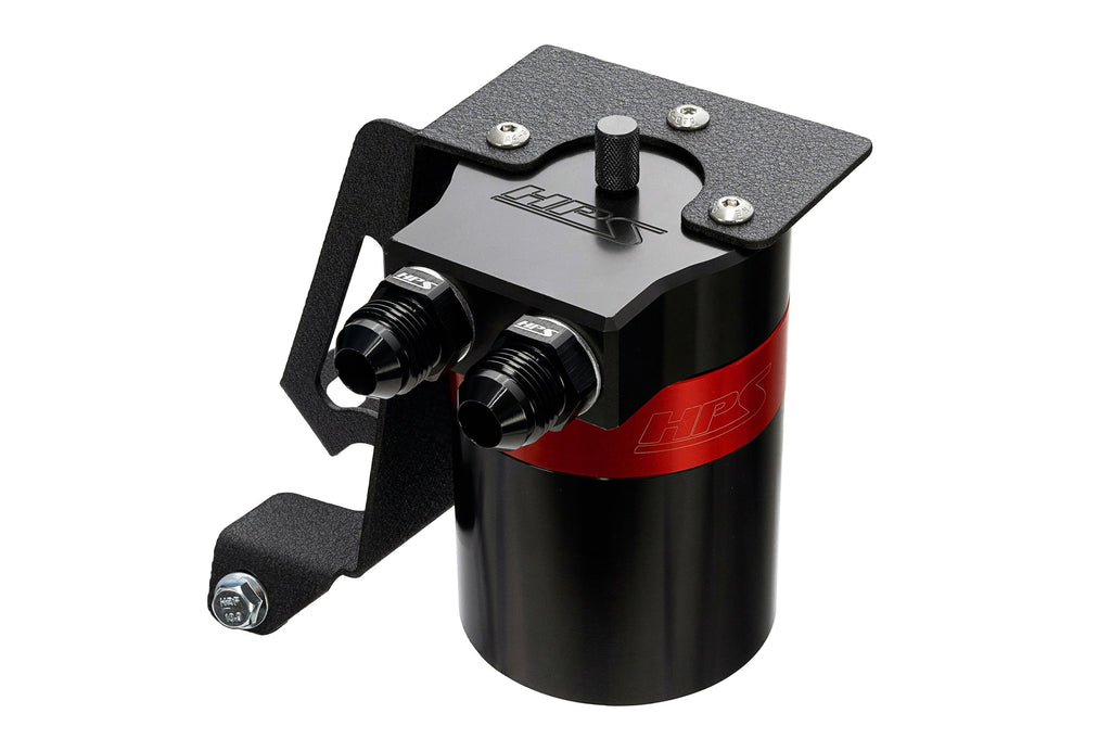 HPS Performance Aluminum Oil Catch Can Kit 2010-2023 Lexus GX460 4.6L V8, 860-005