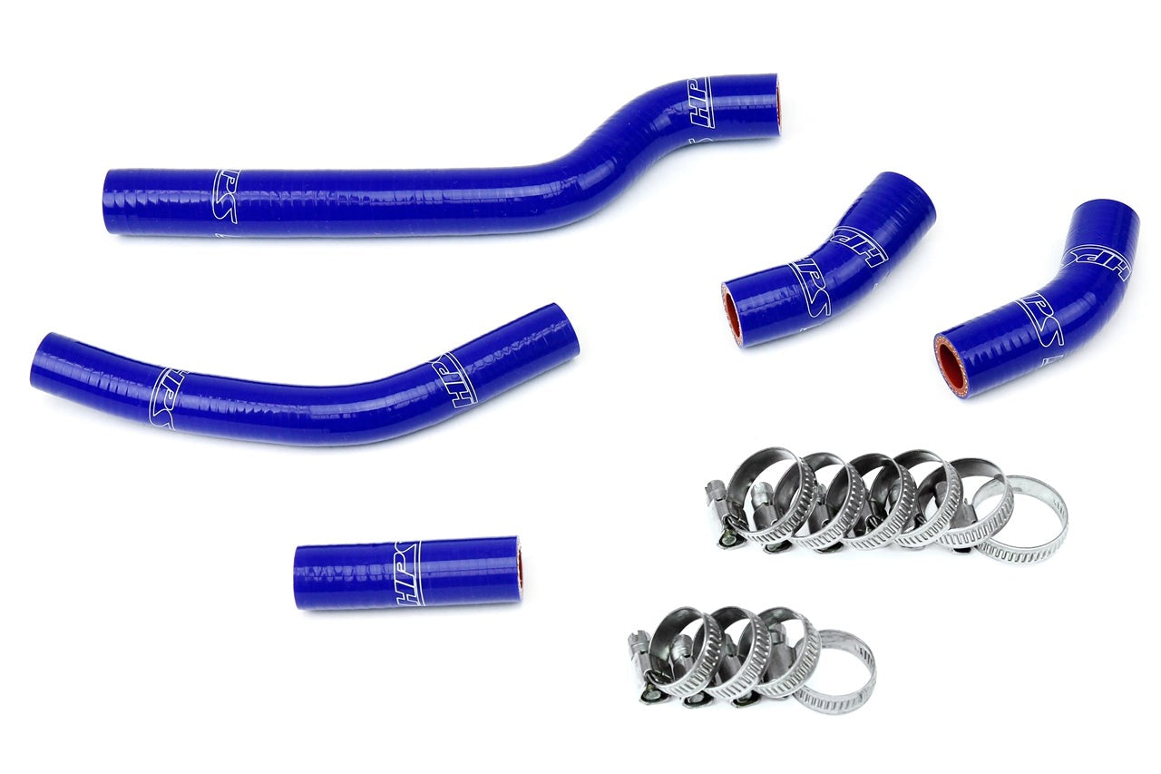 HPS Blue Reinforced Silicone Radiator Hose Kit Coolant Yamaha 07-09 WR250F