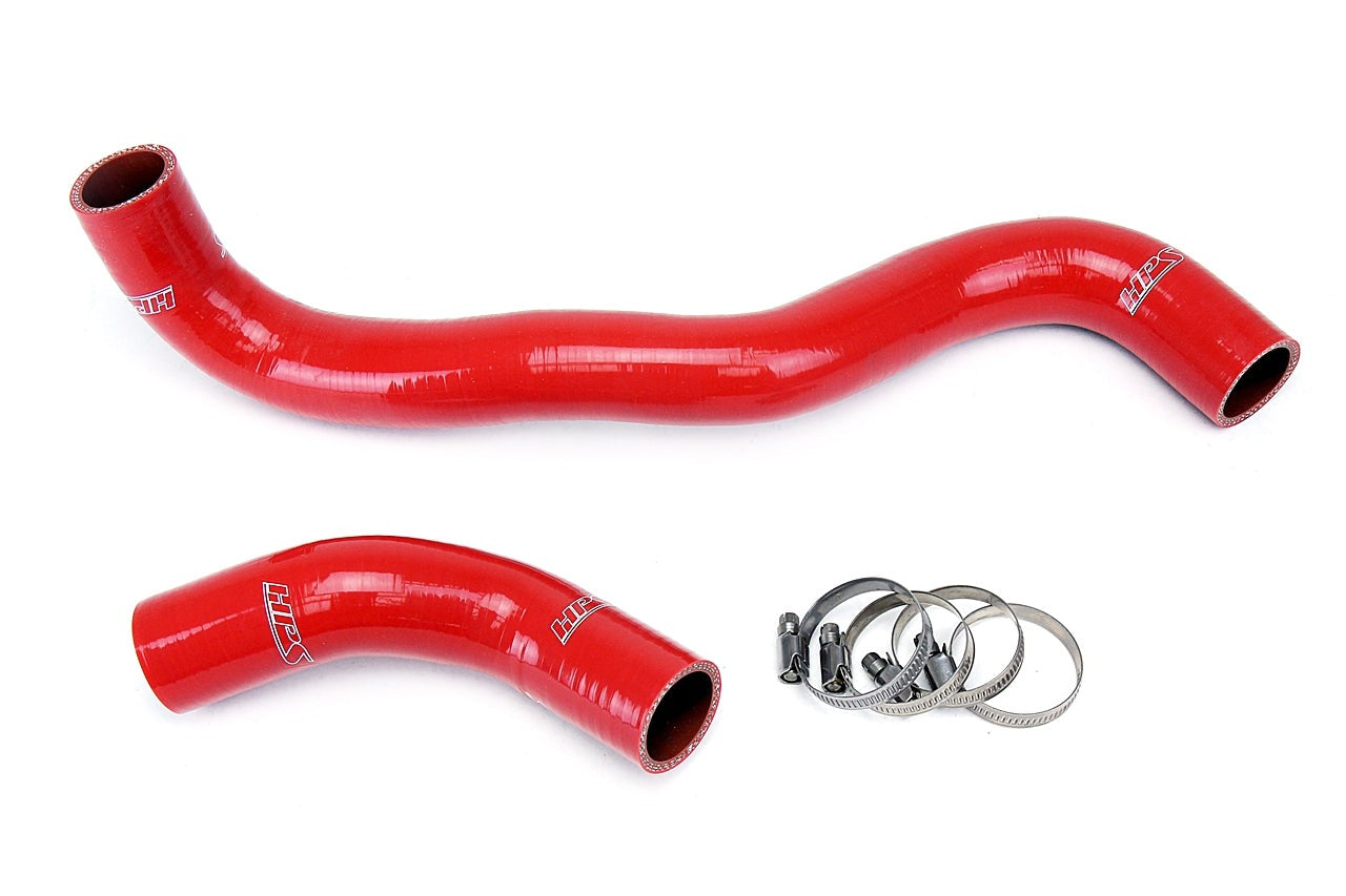 HPS Red Reinforced Silicone Radiator Hose Kit Coolant Lexus 05-11 IS250 V6 2.5L