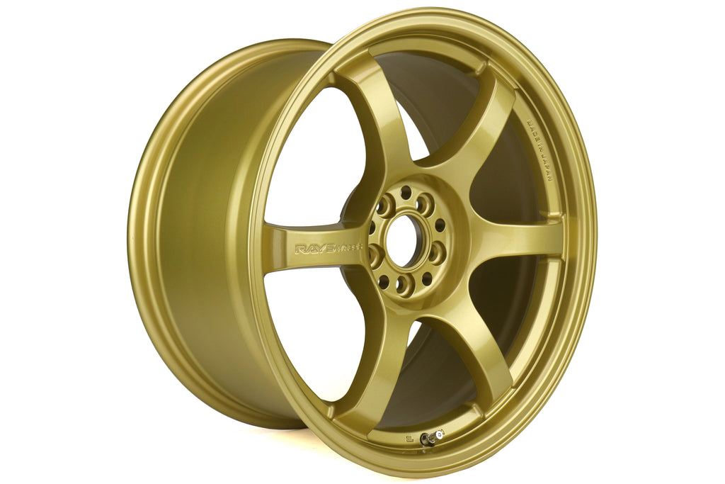 Rays Gram Lights 57DR E8 Gold 18x9.5 +38 5x100 (Single Wheel) - 2013-2023 Subaru BRZ / Scion FR-S / Toyota GR86 / 2014-2018 Subaru Forester