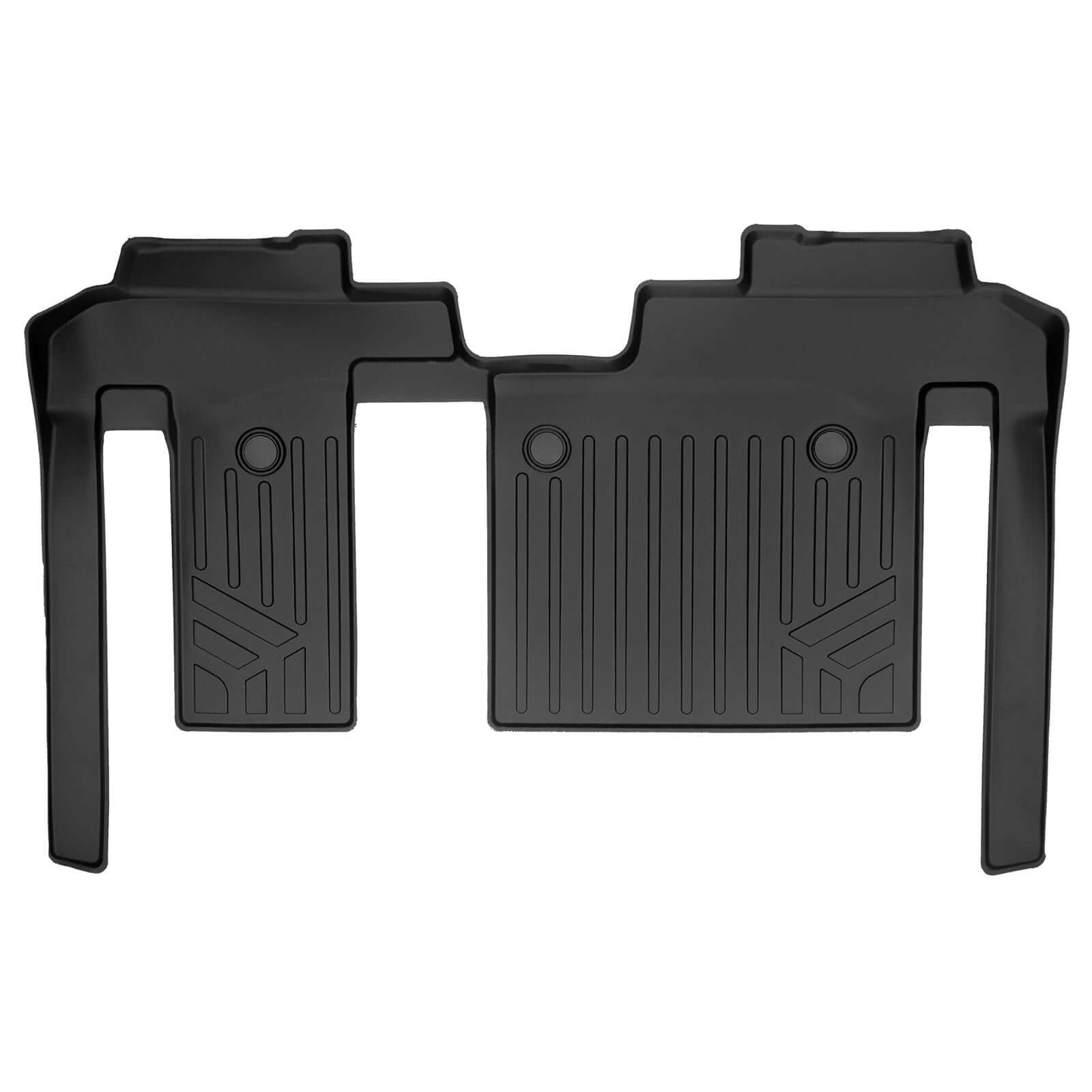 SMARTLINER Custom Fit Floor Liners For 2021-2026 Toyota Sienna with 2nd Row Bench Seat no Spare Tire