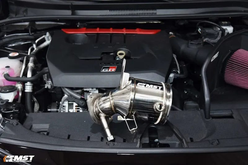 MST 5" Catted Downpipe For 2023+ Toyota GR Corolla 1.6/ 2020+ Toyota GR Yaris 1.6 (OPF/GPF) (TY-GRCY03DP)