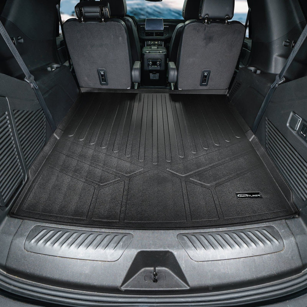 SMARTLINER Floor Liners for 2021-2026 Chevrolet Tahoe (2nd Row Bucket)