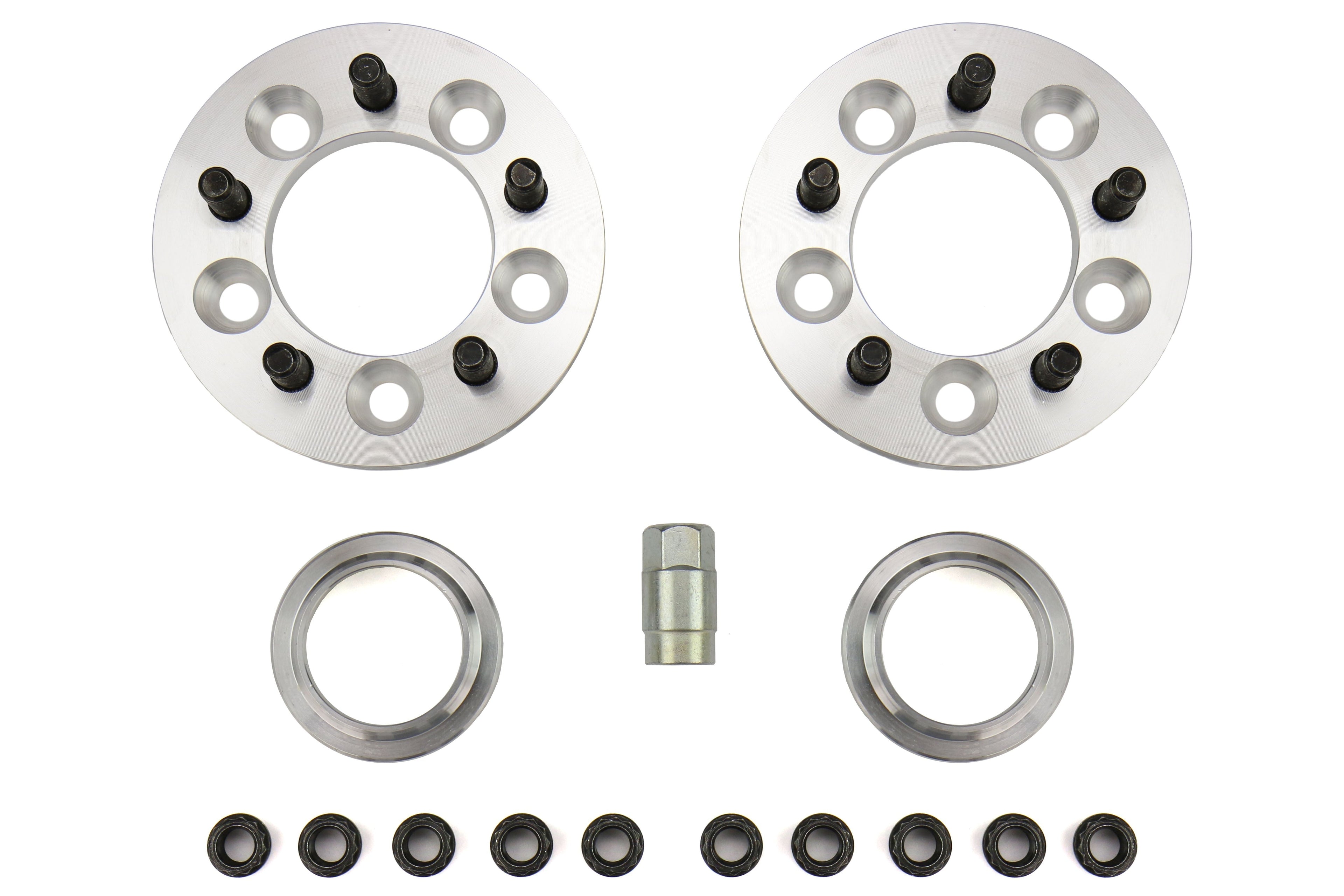 Project Kics Wheel Spacers 5x100 15mm w/ Hub Rings - Subaru Models (inc. 2002-2014 WRX)
