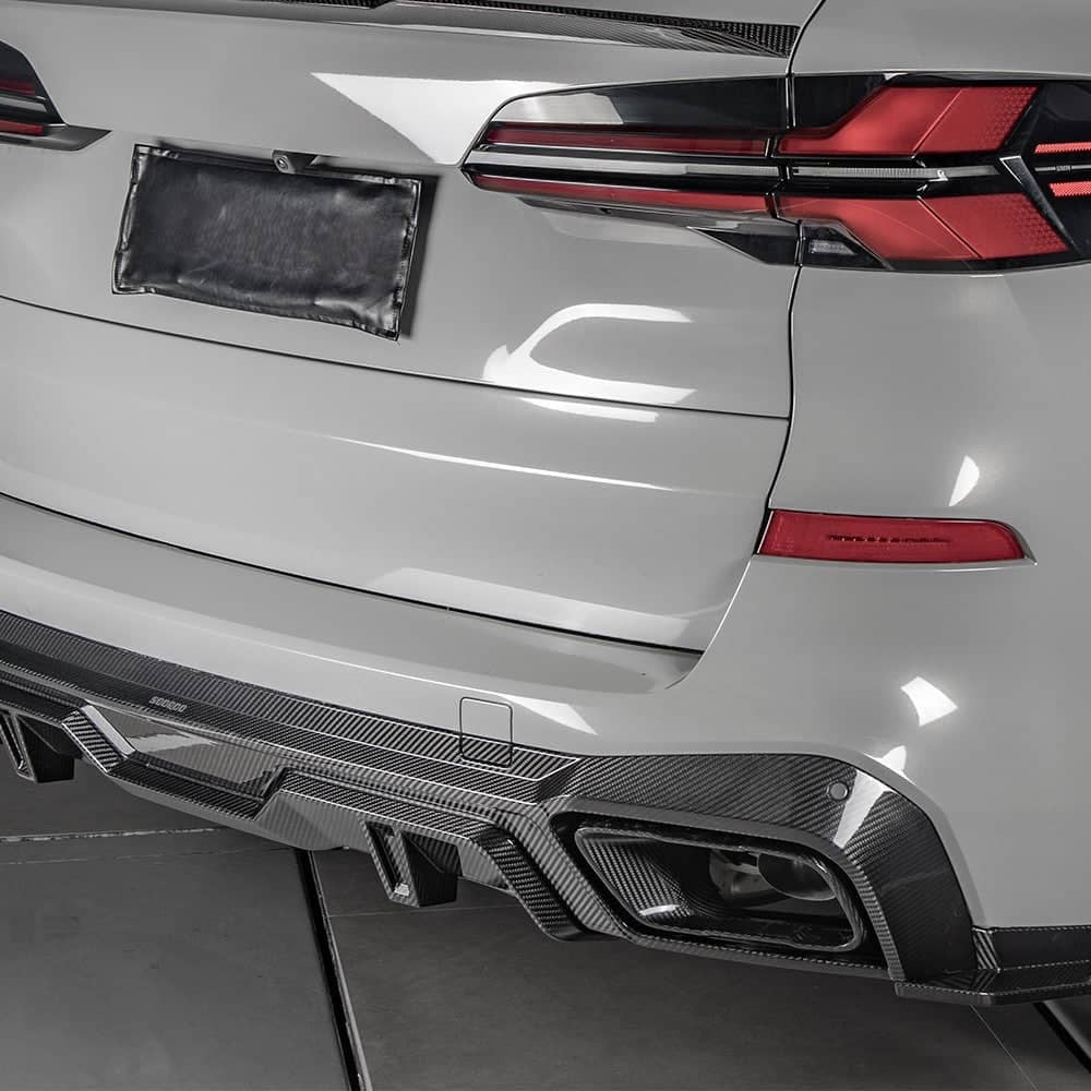 19-24 X5 G05 SQ Style Carbon Fiber Exhaust Tips