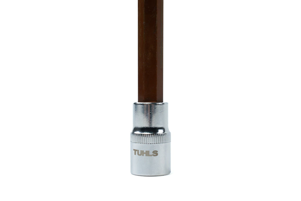 Tuhls 1/2" Drive Long (4") M12 Triple Square Socket