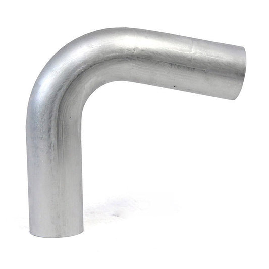 HPS 110 Degree Bend 6061 Aluminum Elbow Pipe Tubing, Mandrel Bent, Mill Finish