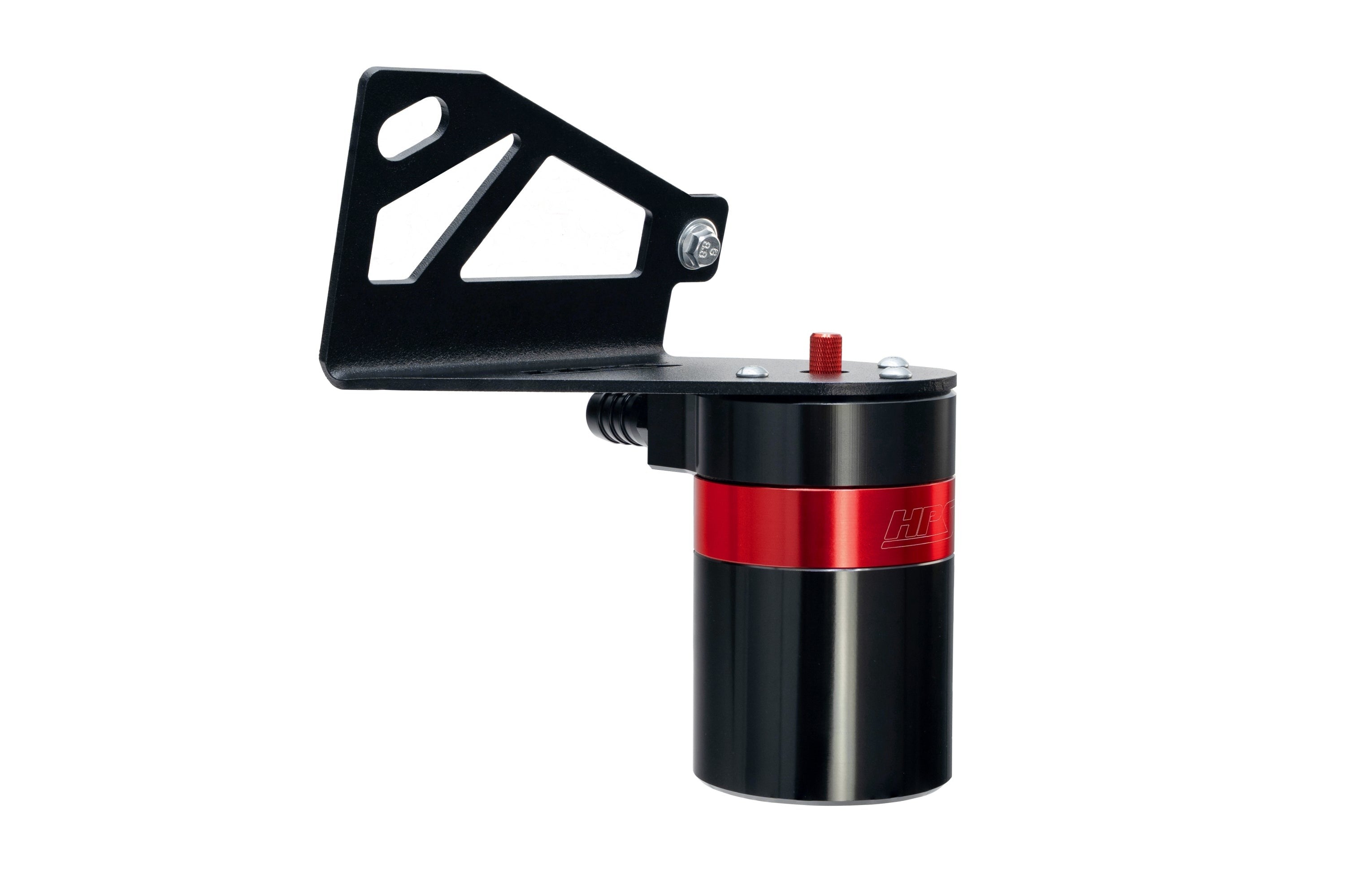 HPS Performance Aluminum Oil Catch Can Kit 2017-2020 Ford F150 Raptor 3.5L V6 Turbo, 860-028
