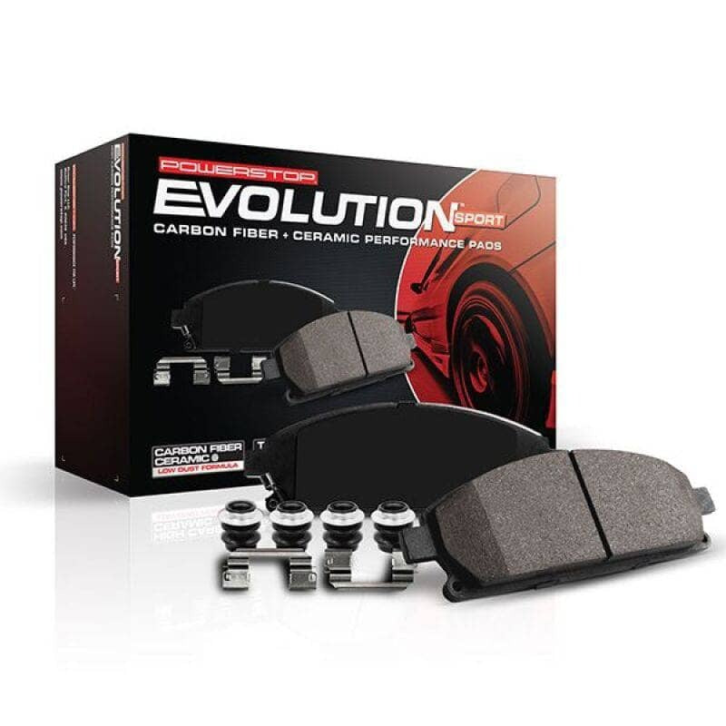 Power Stop 23-24 Toyota GR Corolla Rear Z23 Evo Sport Pad w/Hardware