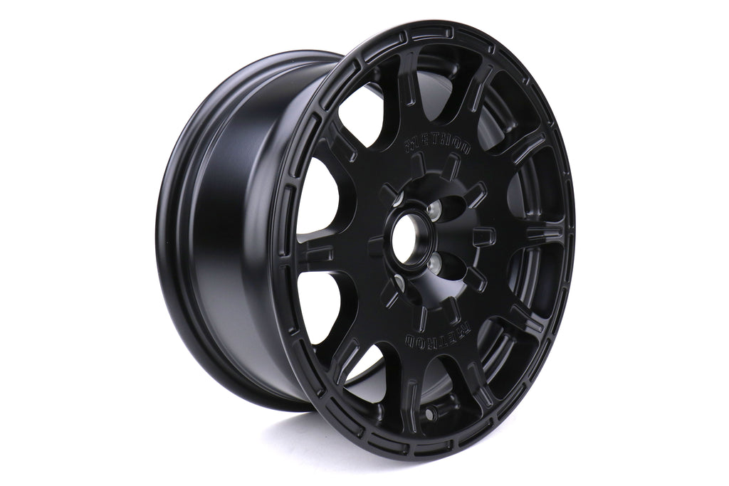 Method Matte Black MR502 VT-Spec 2 15x7 +15 5x100 (Single Wheel) - 2013-2023 Subaru BRZ / Scion FR-S / Toyota GR86 / 2014-2018 Subaru Forester