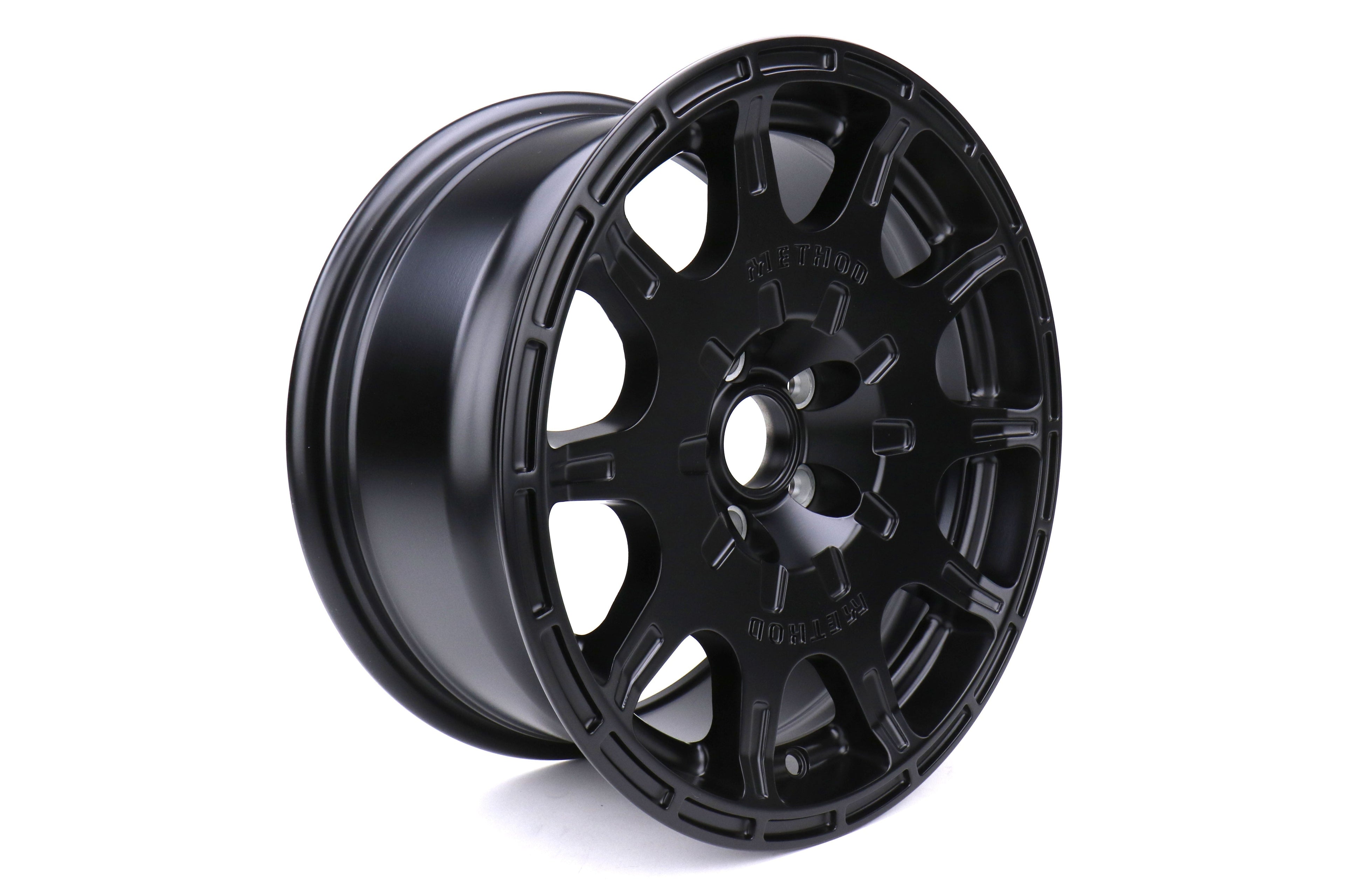 Method Matte Black MR502 VT-Spec 2 15x7 +15 5x100 (Single Wheel) - 2013-2023 Subaru BRZ / Scion FR-S / Toyota GR86 / 2014-2018 Subaru Forester