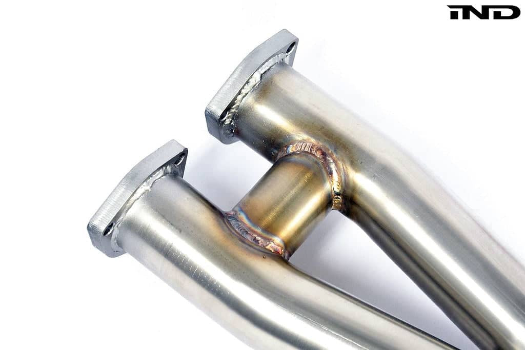 Supersprint BMW E46 M3 Stainless Center H-Pipe - Non-Resonated Dual 2.5"