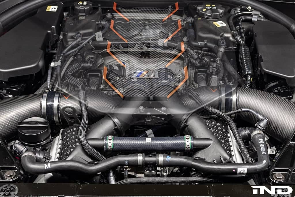 Eventuri BMW G90 / G99 M5 (S68) Carbon Turbo Inlet Set