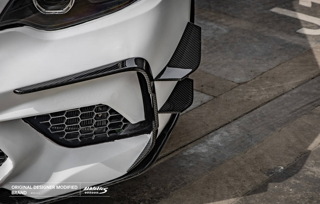 F87 LCI SQ Dry Carbon Front Canards