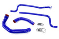 HPS Blue Reinforced Silicone Radiator + Heater Hose Kit Jeep 02-06 Wrangler TJ 4.0L Left Hand Drive
