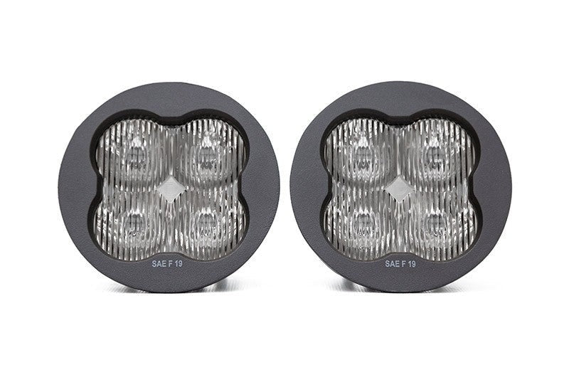 Diode Dynamics SS3 Sport Fog Light (White) - 2013-2016 Scion FR-S / 2015-2021 Subaru WRX / 2015-2017 STI / 2013-2020 BRZ / 2016-2024 Crosstrek / 2014-2024 Forester / 2012-2024 Impreza / 2019-2024 Ascent