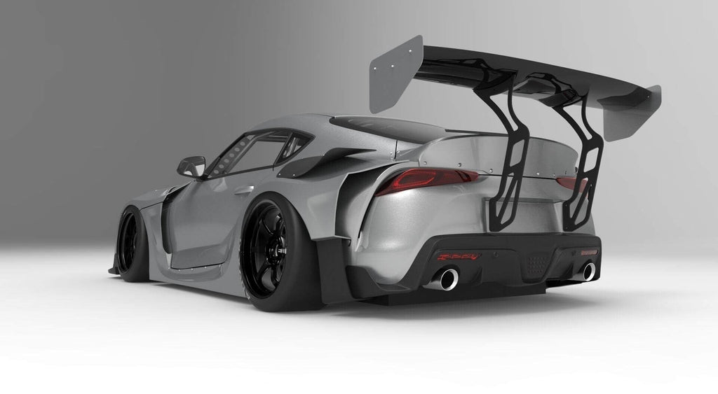 HKS Premium Body Full Kit GR SUPRA (with FRP GT wing) - 2020+ A90 Supra