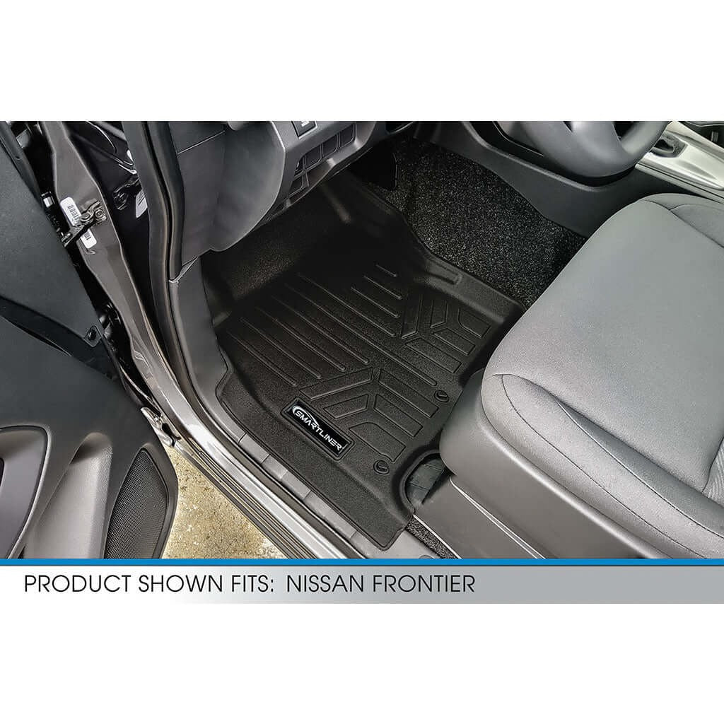 SMARTLINER Floor Liners for 2022-2026 Nissan Frontier Crew Cab
