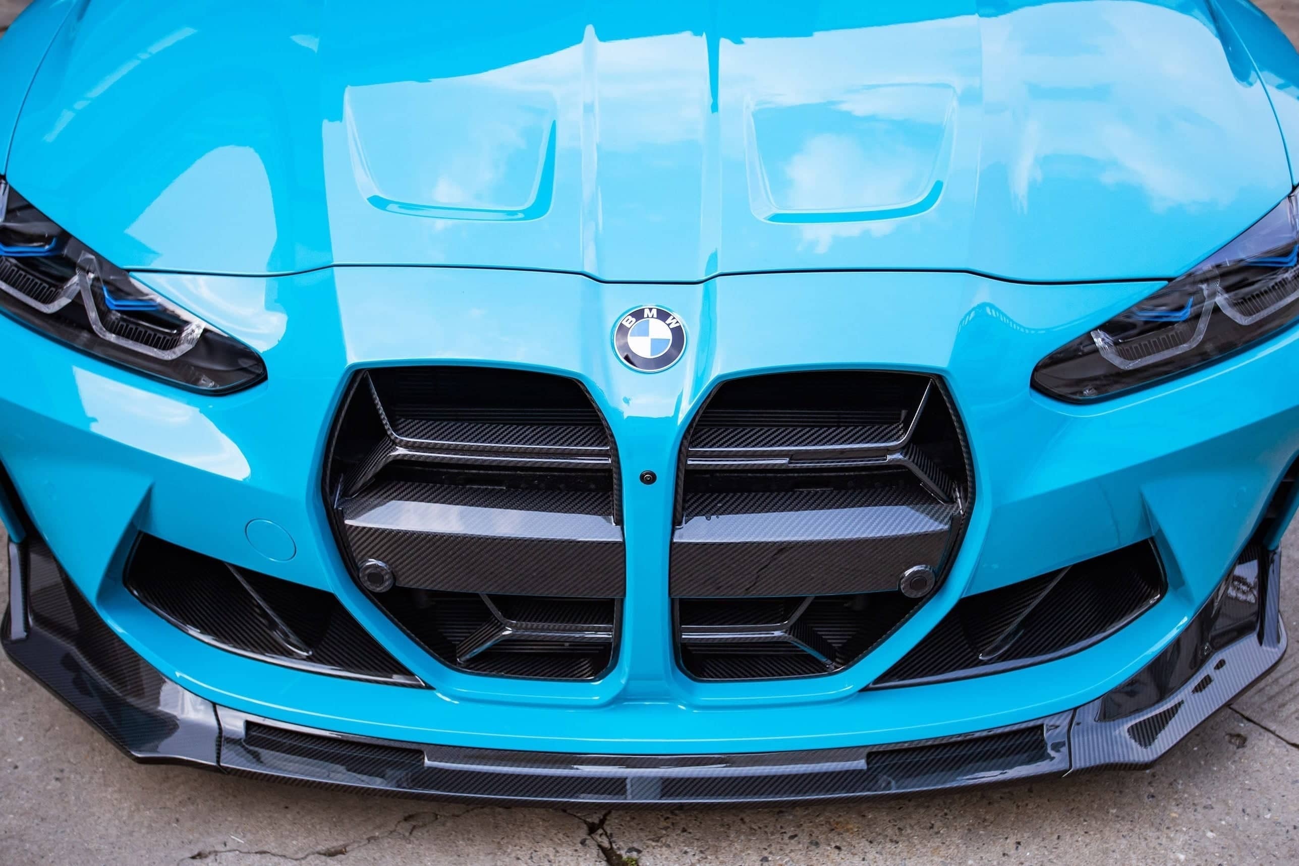 G8X Dry Carbon Fiber V2 Grill With or Without ACC