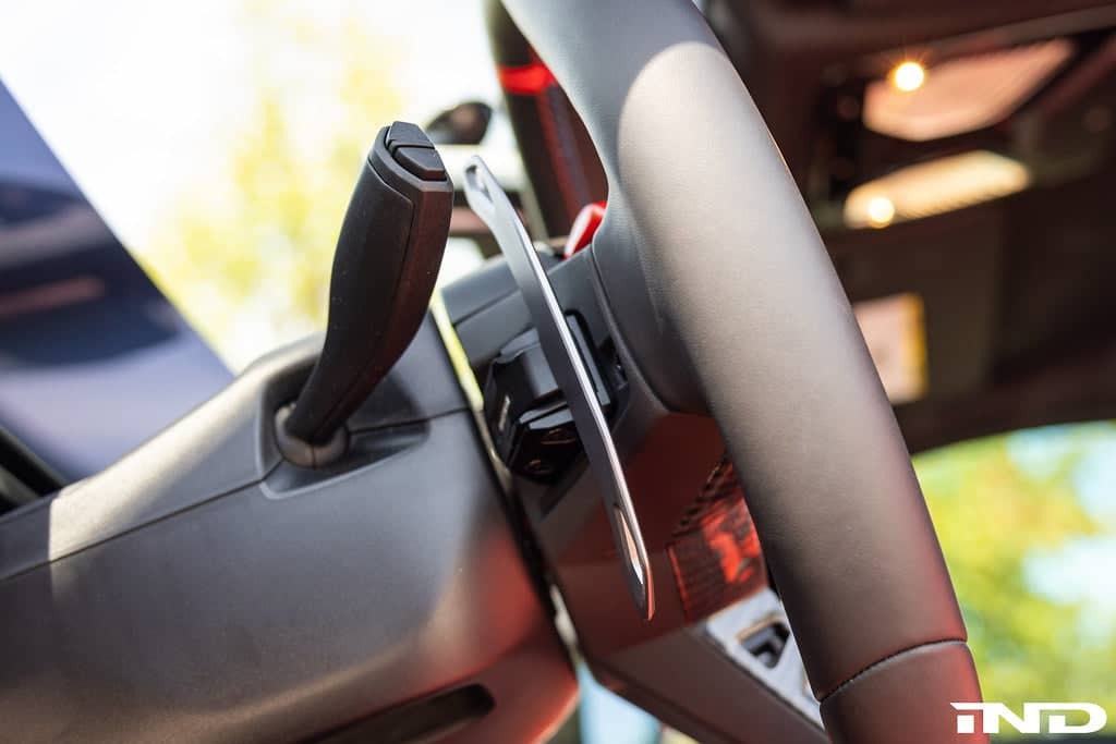 JQ Werks / MadTrace BMW G-Chassis Clubsport Magnetic Shift Paddle Set - Billet Aluminum V2