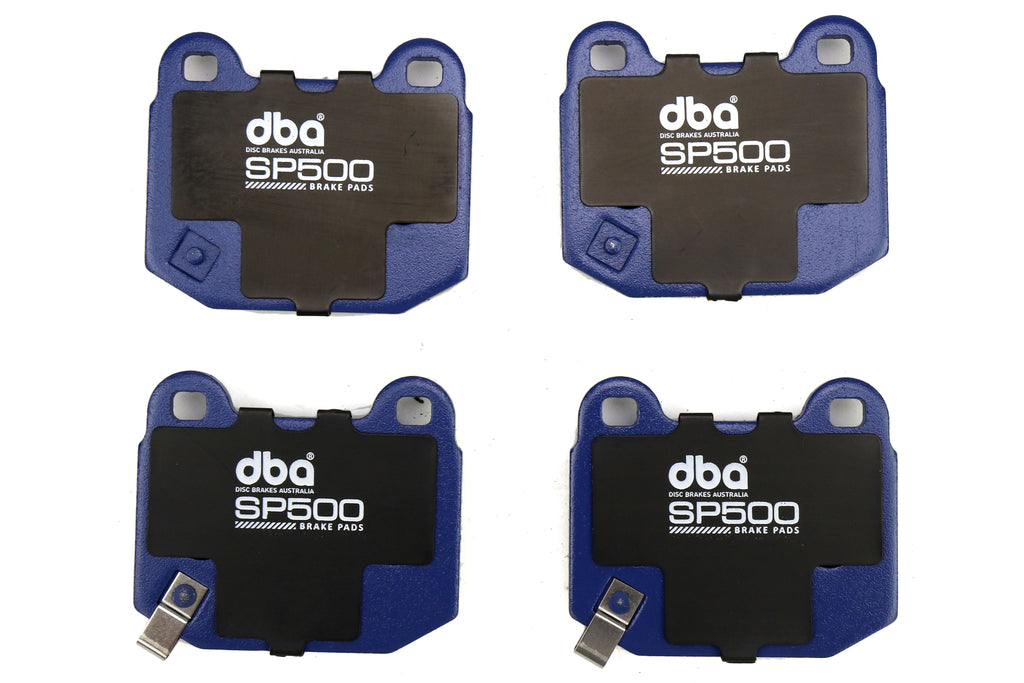 DBA SP500 Rear Brake Pads - 2004-2017 Subaru STI / Mitsubishi Evo / OEM Brembo Applications