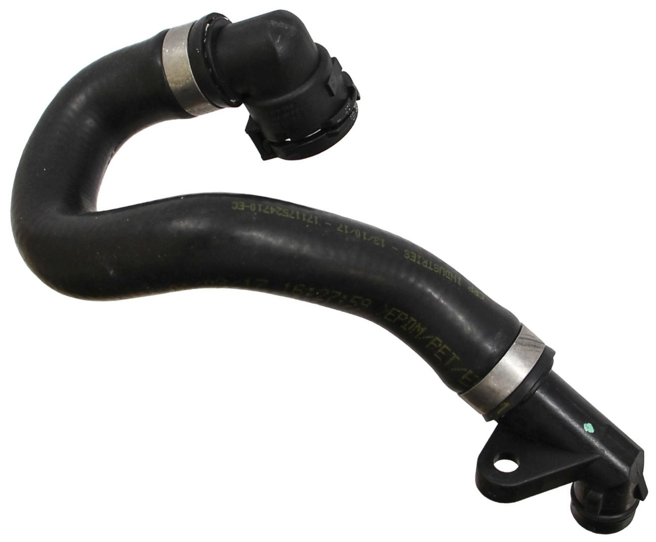 BMW E9X 3-Series Water Hose - Radiator to Auto Trans Oil Cooler OEM 17117524710